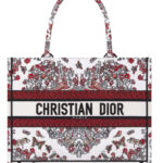 Christian Dior Medium Dior Book Tote M1286 Red